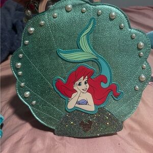 Little Mermaid Spectrum Cosmetics Collaboration Face makeup bag and brushes